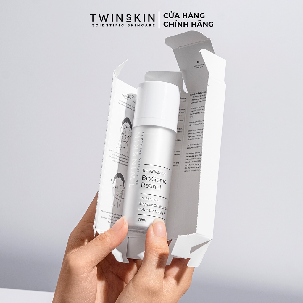 Biogenic retinol twins skin 1% for advance full size kem dưỡng da - ảnh sản phẩm 1