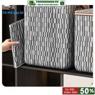 ❣ FREESHIP ❣ Túi vải 100l đựng đa năng gấp gọn,đựng chăn màn,quần áo,chống thấm nước.ẩm mốc, tiết kiệm diện tích