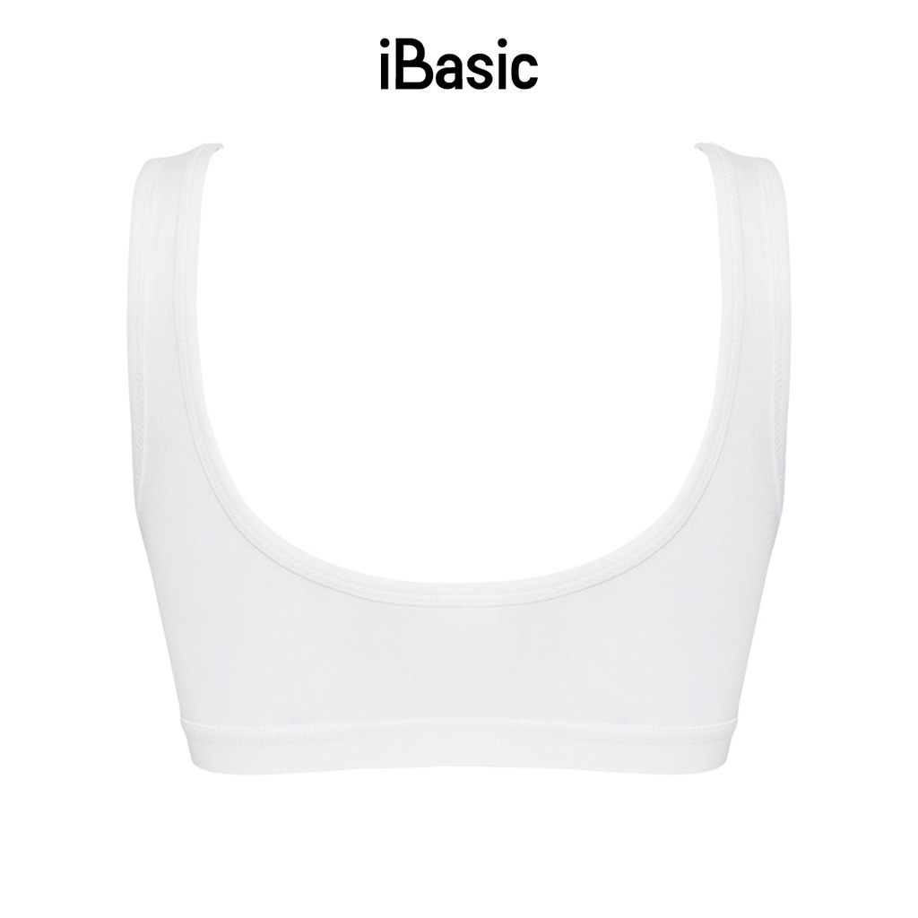 Áo ngực học sinh cotton tròng cổ iBasic BRAT003