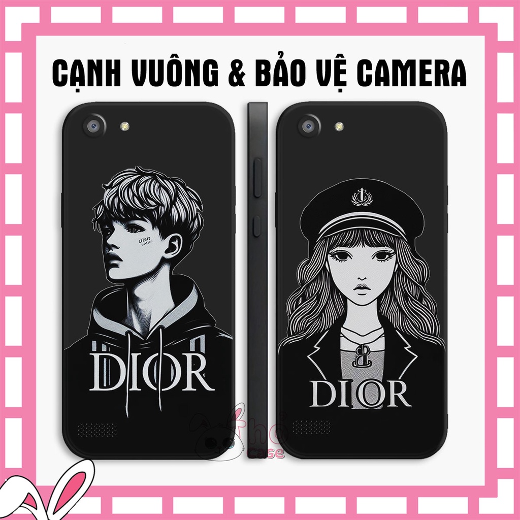 Ốp lưng Oppo A33 / Neo 7 hình cặp đôi thương hiệu, thời trang độc đáo, dẻo rẻ đẹp