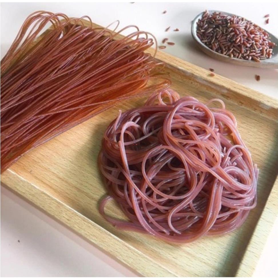 Bún Gạo Lứt Đỏ thực dưỡng Eat Clean giảm cân, ngừa ung thư 500g 250g