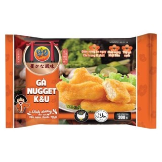 Gà nugget gà chiên nugget kitkook k&u 300g