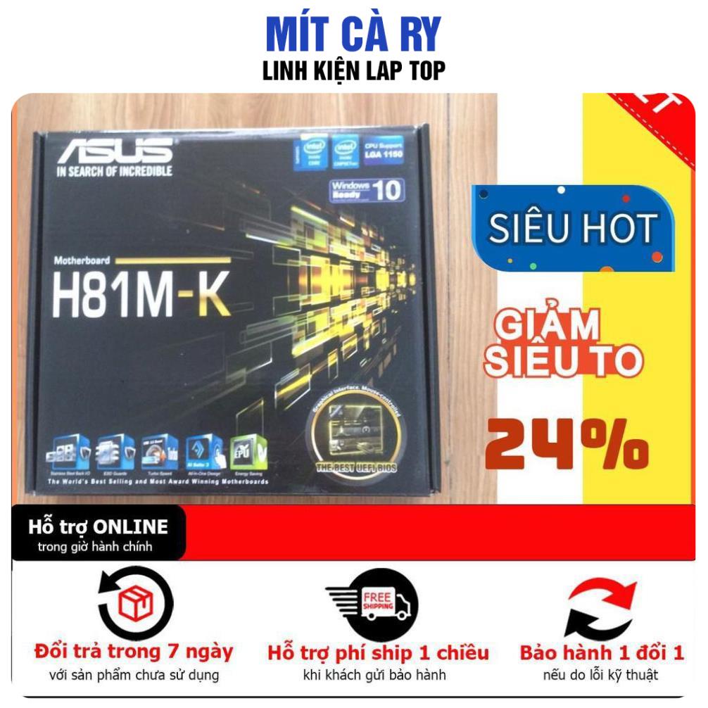 [BH12TH] Mainboard ASUS h81 CHÍNH HÃNG