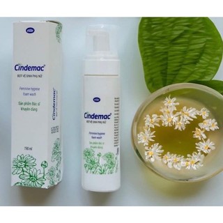 DUNG DỊCH VỆ SINH PHỤ KHOA CINDEMAC (tạo bọt)