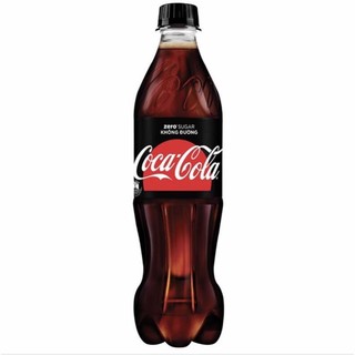 1 chai nước ngọt coca cola zero nước coca-cola zero 600ml coca zero nước giải khát