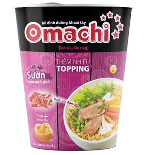   Q.3  MÌ LY KHOAI TÂY OMACHI VỊ SƯỜN HẦM NGŨ QUẢ MÀU HỒNG KHÔNG XÚC XÍCH MÌ LY OMACHI KHÔNG XÚC XÍCH SƯỜN MÌ OMACHI 