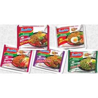   Q.3  Mì Indomie  3 Vị Màu Tím Vị Bò Cay Màu Đỏ Vị Sườn Cay Màu Trắng Vị Đặc Biệt Có Sẵn Mì Goreng Mì Indo 