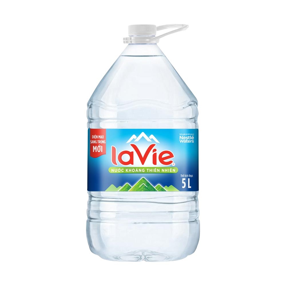 [QUẬN 3] LAVIE Nước khoáng thiên nhiên Lavie bình 5L