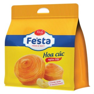 [QUẬN 3] BÁNH MÌ HOA CÚC FESTA 120G BÁNH MÌ HOA CÚC NGÀN LỚP (3 GÓI / 1 TÚI)