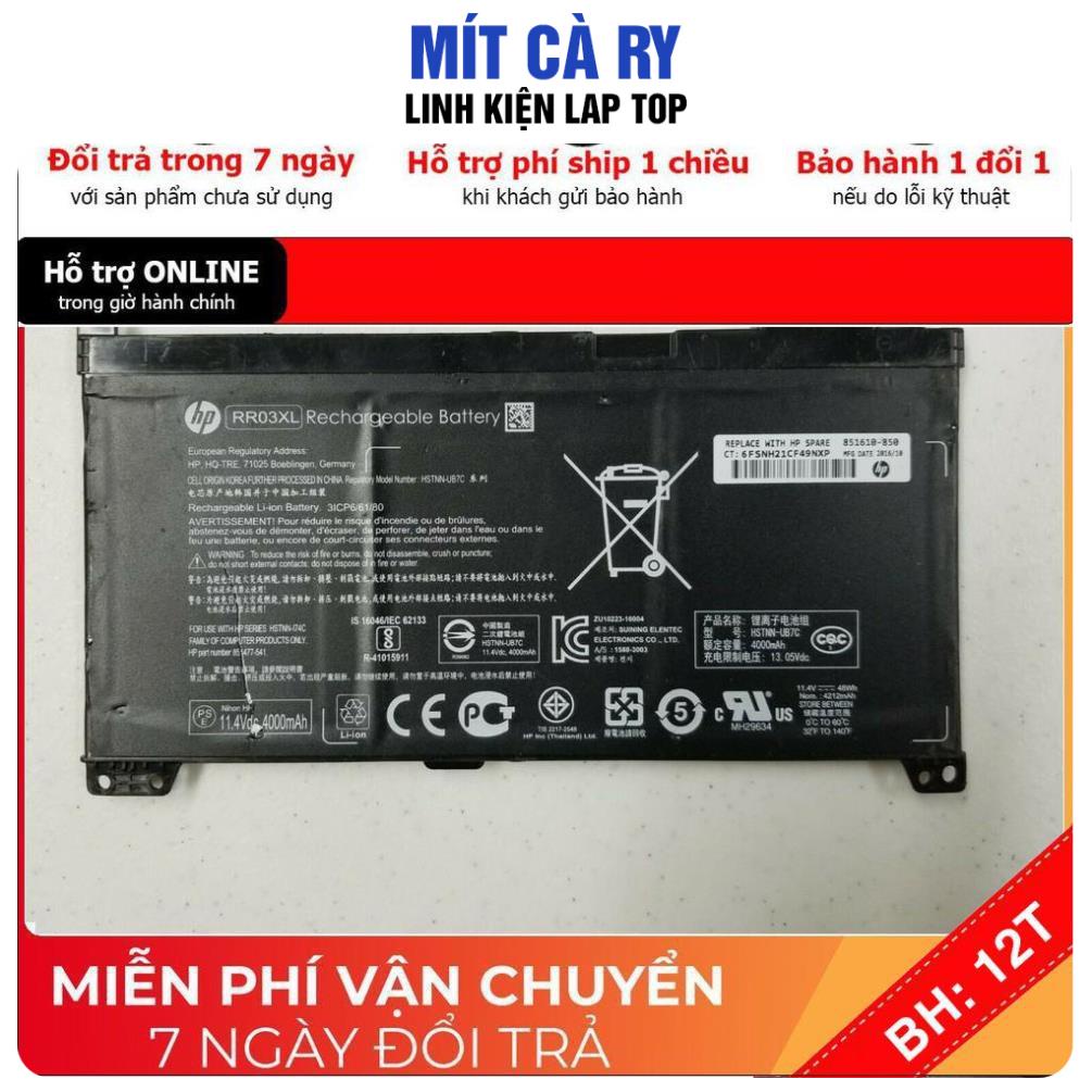 ⚡Pin laptop HP ProBook 430 G4,440 G4,450 G4,455 G4,470 G4,430 G5 RR03XL