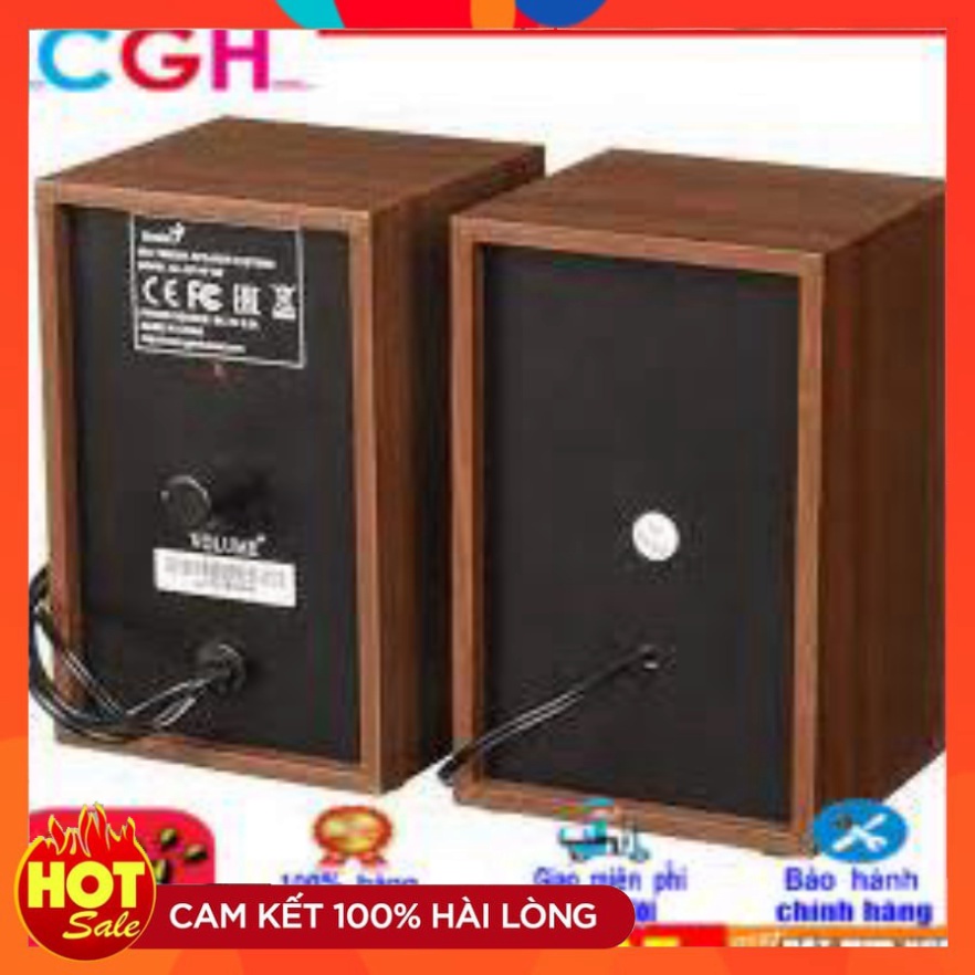 Loa Genius 2.0 SP-HF180 (Vân gỗ) Free Ship