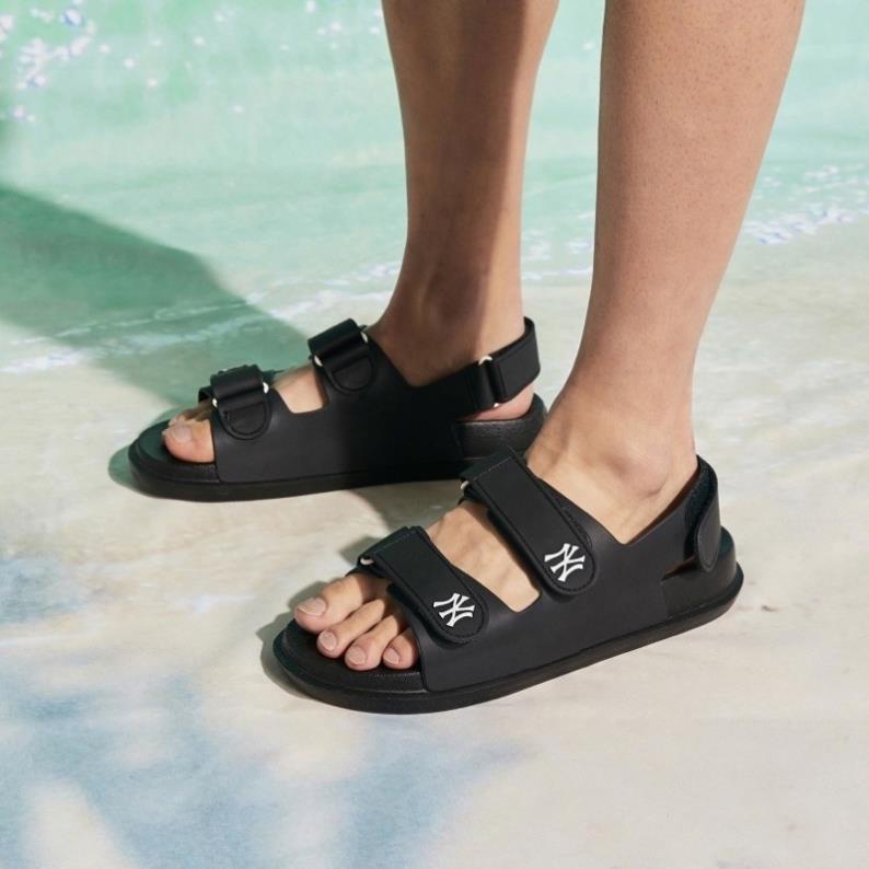 Giày MLB Sandal Nữ Quai Hậu, Dép Sandal MLB Hàng Đẹp Full Box Bill