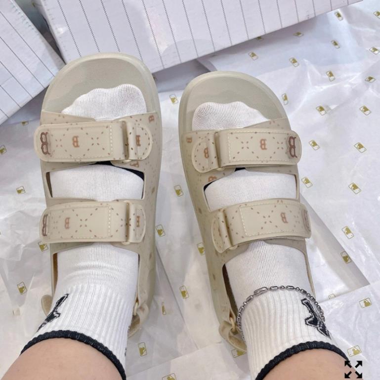 Giày MLB Sandal Nữ Quai Hậu, Dép Sandal MLB Hàng Đẹp Full Box Bill