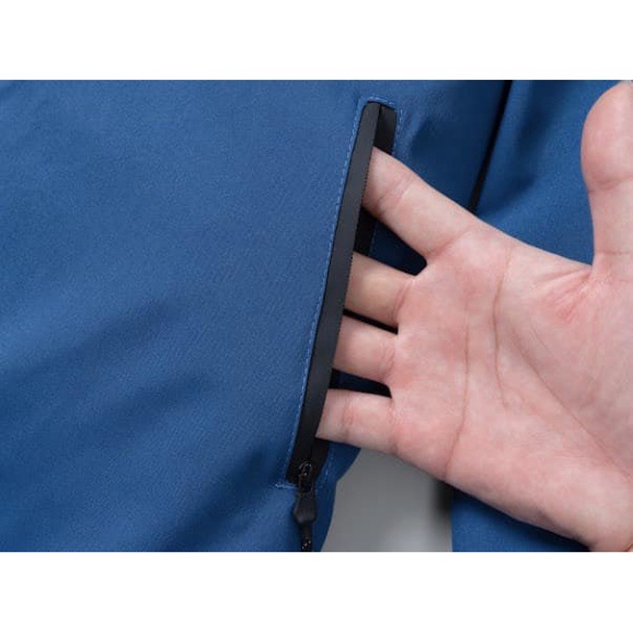 Áo khoác gió nam nữ tráng bạc, lót lông cừu dày dặn, che khóa ngực phản quang Bản 2022 - Hàng mới về