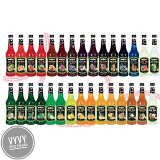 Siro/Syrup Mama Rosa 700ml ( Đào - Dâu - Vải....)--
