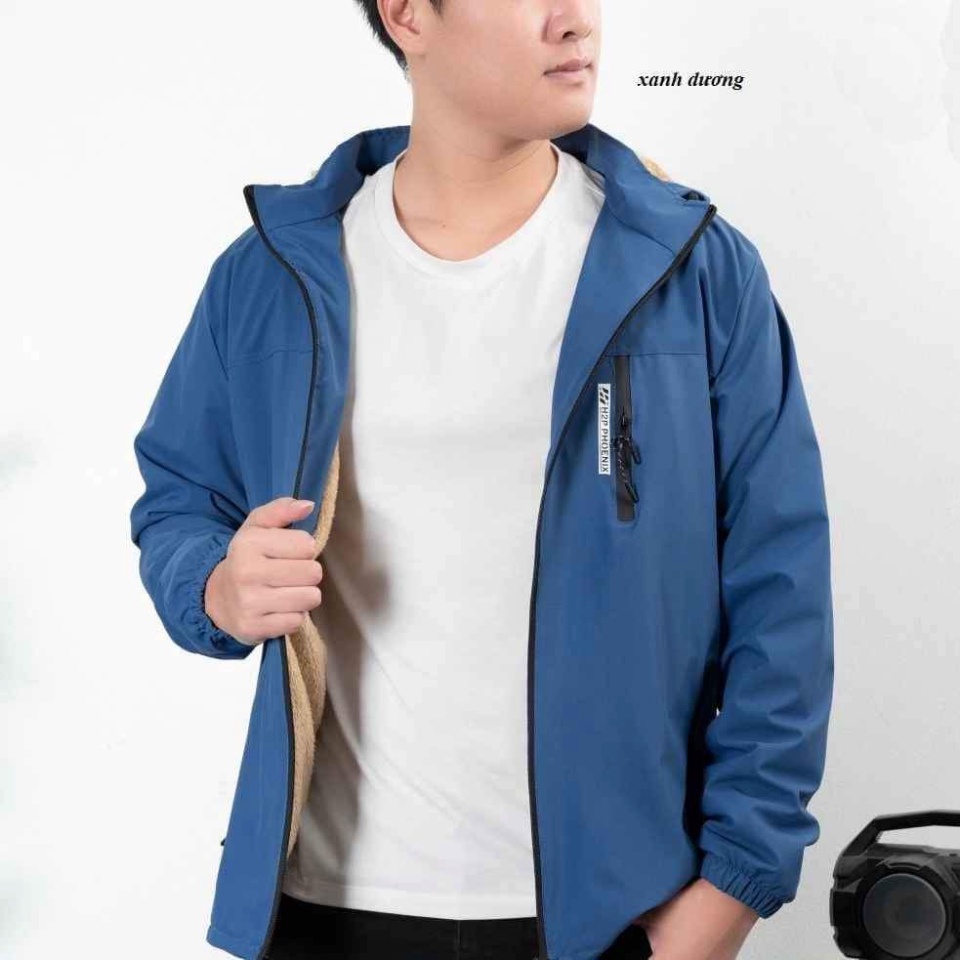 Áo gió lót LÔNG CỪU nam nữ, áo khoác gió nam nữ lót lông cừu siêu ấm XUẤT XỊN chống nước, chống gió siêu ấm hàng loại 1