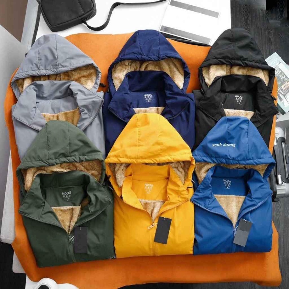 Áo gió lót LÔNG CỪU nam nữ, áo khoác gió nam nữ lót lông cừu siêu ấm XUẤT XỊN chống nước, chống gió siêu ấm hàng loại 1
