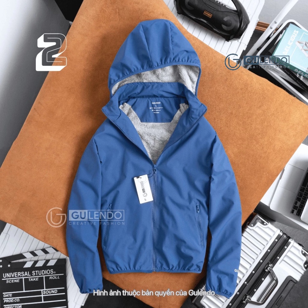 Áo khoác gió lót lông cừu chống nước, chống gió hàng VNXK Gulendo - Hàng mới về