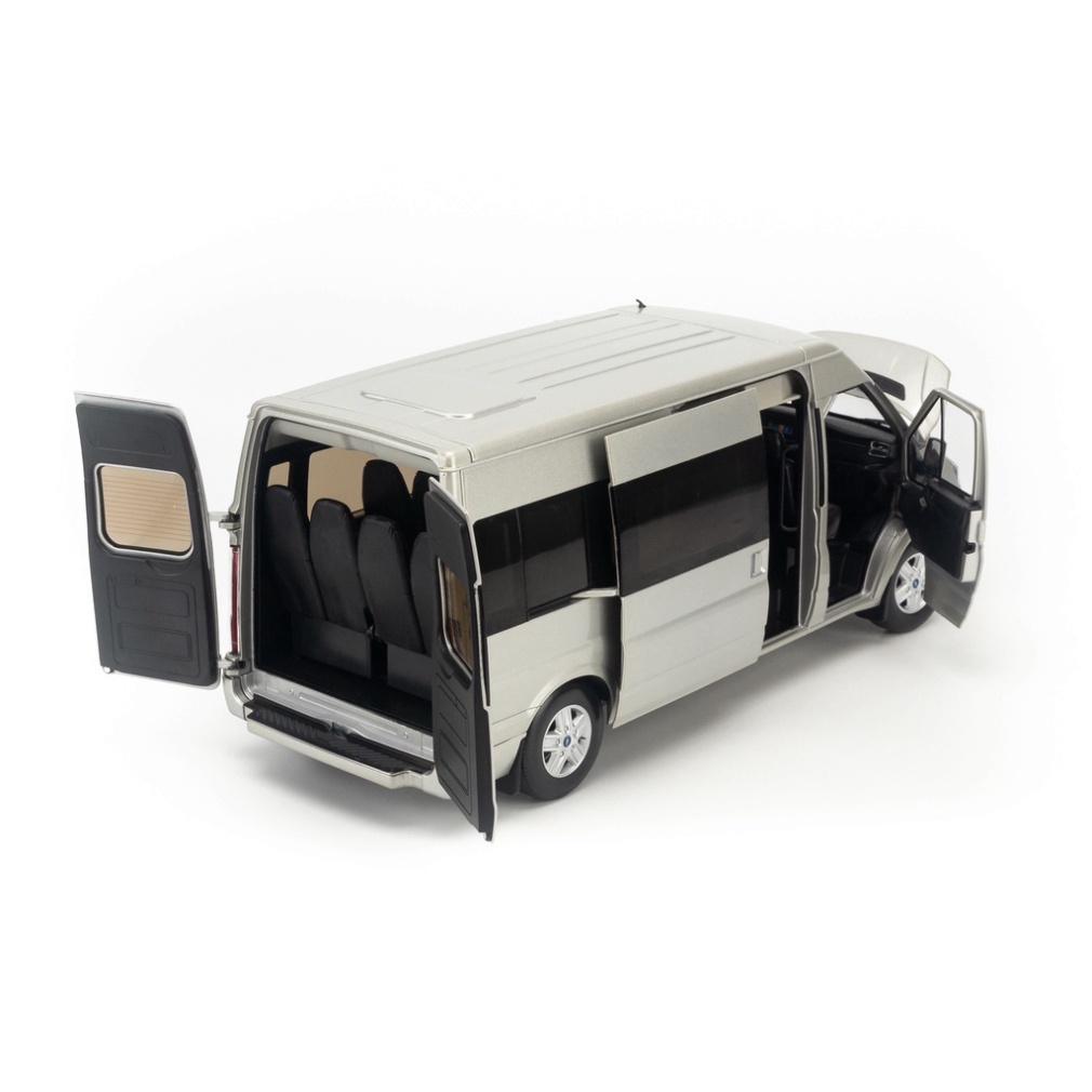 Sp Mô hình xe Ford Transit Pro 2021 1:18 JMC tặng ô tô