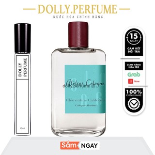 Tester Nước Hoa 𝗔𝗧𝗘𝗟𝗜𝗘𝗥 Cologne Clementine California EDT 10ml