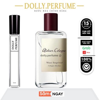 Tester Nước Hoa 𝗔𝗧𝗘𝗟𝗜𝗘𝗥 Cologne Musc Imperial 10ml