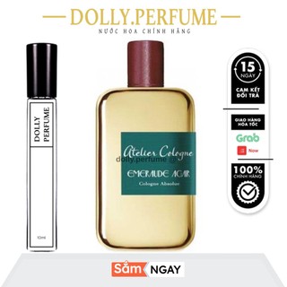 Tester nước hoa 𝗔𝗧𝗘𝗟𝗜𝗘𝗥 cologne emeraude agar edp 10ml