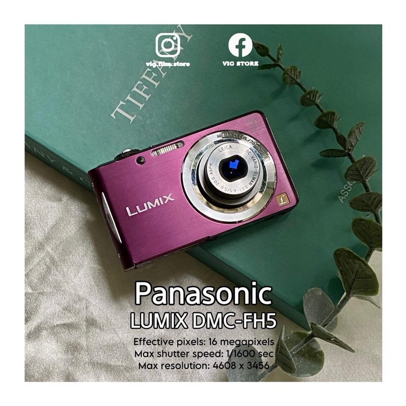 gege c8 Máy ảnh kỹ thuật số Panasonic Lumix DMC-FH5