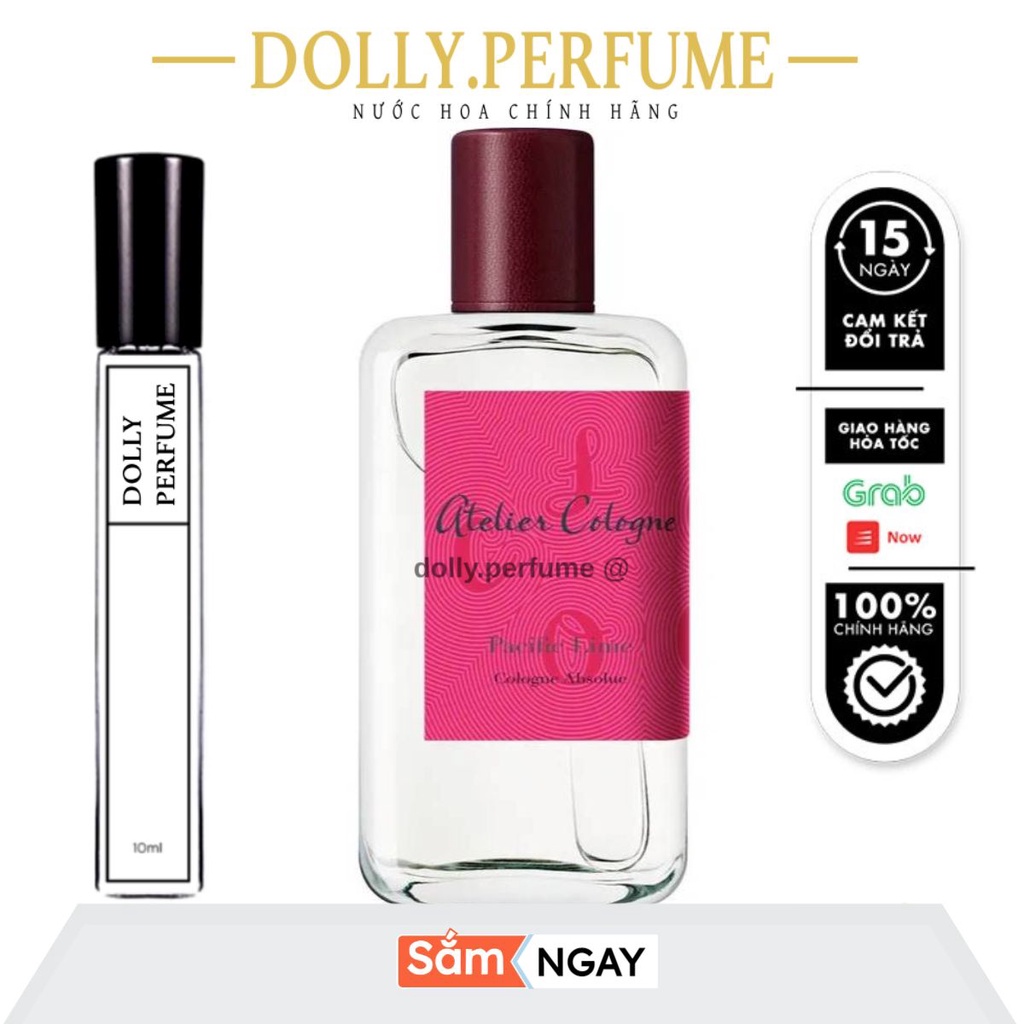 Tester Nước Hoa 𝗔𝗧𝗘𝗟𝗜𝗘𝗥 Cologne Pacific Lime Cologne Absolue 10ml