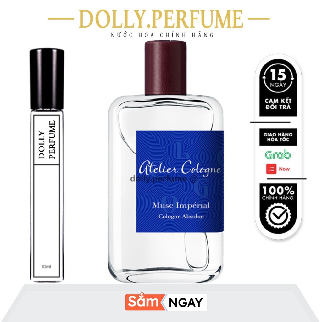 Tester Nước Hoa 𝗔𝗧𝗘𝗟𝗜𝗘𝗥  Cologne Musc Imperial 10ml