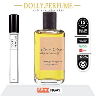 Tester Nước Hoa 𝗔𝗧𝗘𝗟𝗜𝗘𝗥 Cologne Absolue Orange Sanguine EDT 10ml