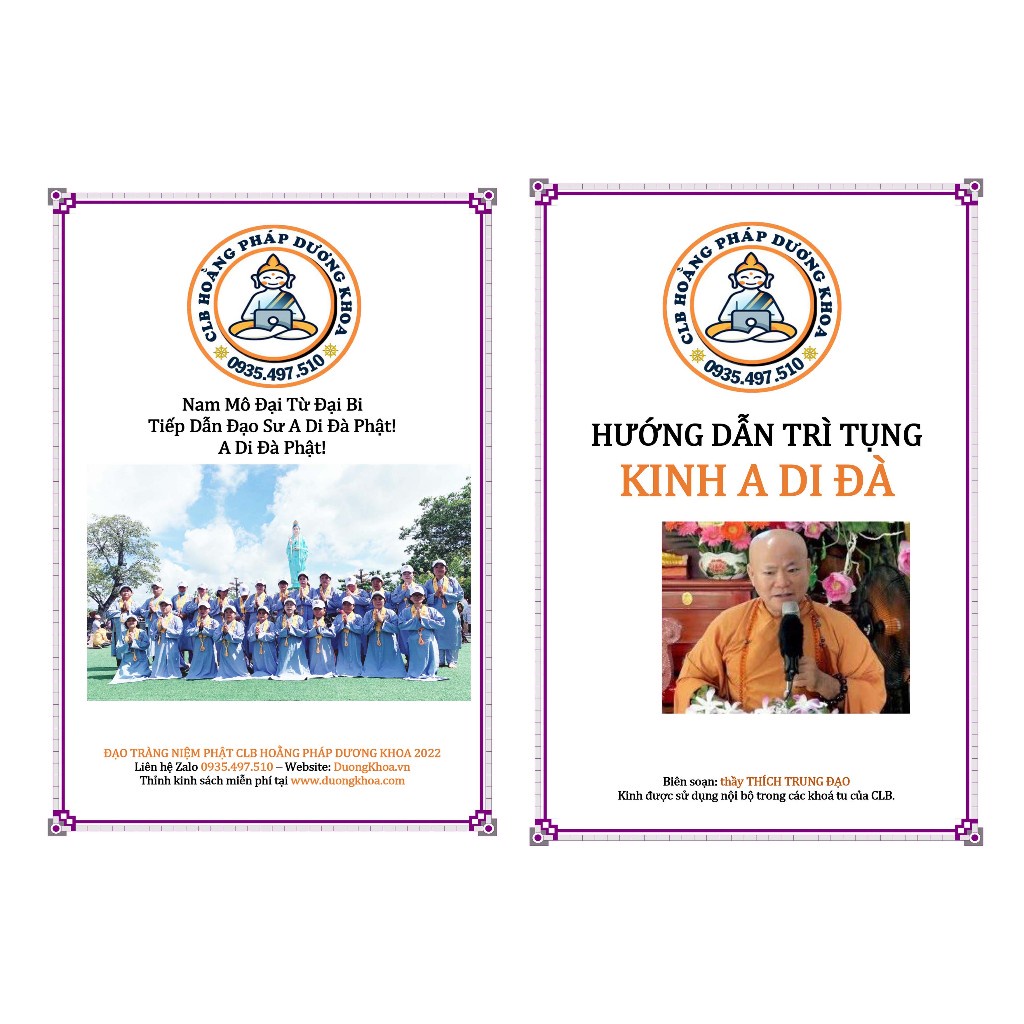 SỔ TAY KINH A DI ĐÀ - THÍCH TRUNG ĐẠO