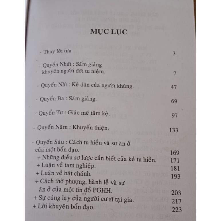 Gieo duyên 1q/đơn, sấm giảng và thi văn giáo lý phật giáo hòa hảo