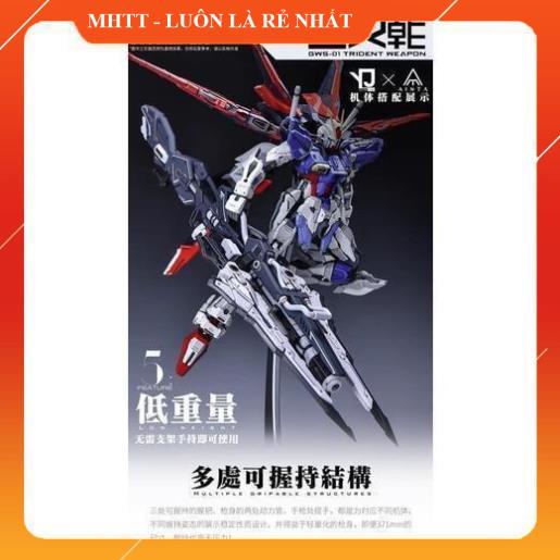 Mô hình lắp ráp Bộ phụ kiện vũ khí cho gundam AINTA&YUJIAO LAND Plastic Trident Weapon System.