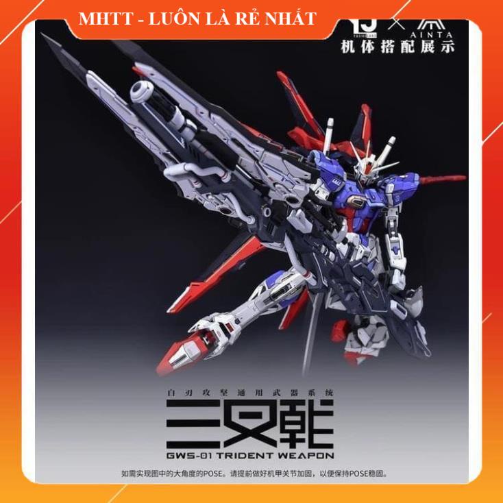 Mô hình lắp ráp Bộ phụ kiện vũ khí cho gundam AINTA&YUJIAO LAND Plastic Trident Weapon System.
