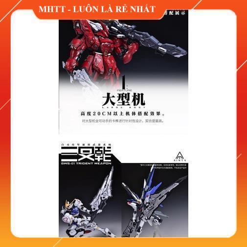 Mô hình lắp ráp Bộ phụ kiện vũ khí cho gundam AINTA&YUJIAO LAND Plastic Trident Weapon System.