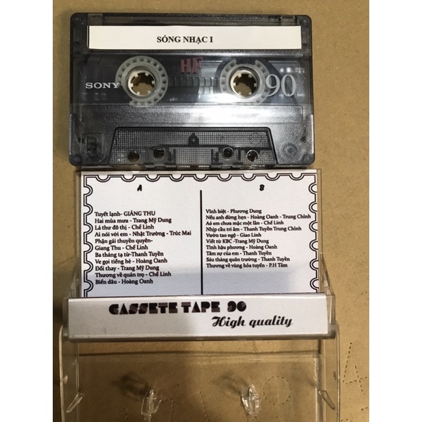 Cassete sóng nhạc 1