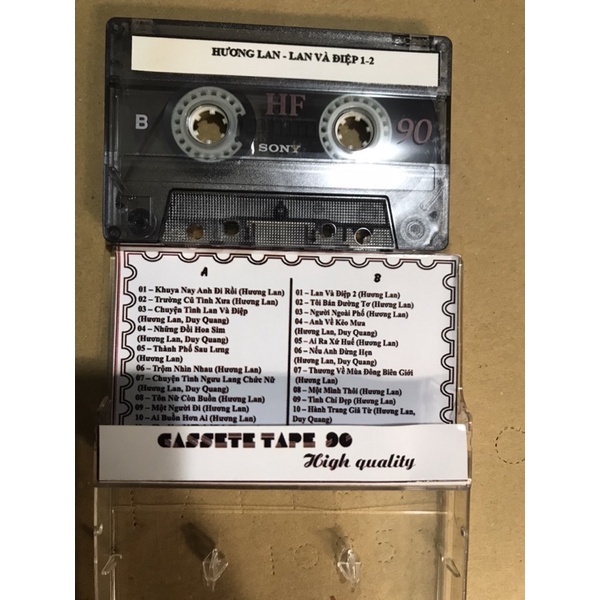 Cassete hương lan - lan và điệp 1-2