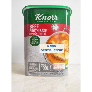 Súp Nền Thịt Bò nhãn hiệu Knorr hộp 1,5kg Kabin Food