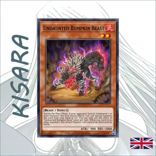 Bài lẻ Yugioh Undaunted Bumpkin Beast - MP22-EN206 - Common 1st Edition