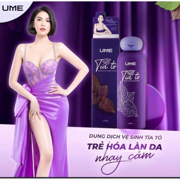 Dung dịch vệ sinh Ngọc Trinh Lá Tía Tô Ume 150ml mẫu mới !