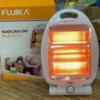 Đèn sưởi cá - Máy sưởi Fujika FJ-60A2 có tấm lưới giảm nhiệt an toàn, cách thức phát nhiệt, tự động ngắt an toàn tiện cá