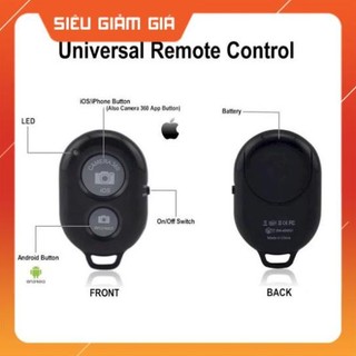 Remote Bluetooth chụp hình điện thoại từ xa (Màu Đen)