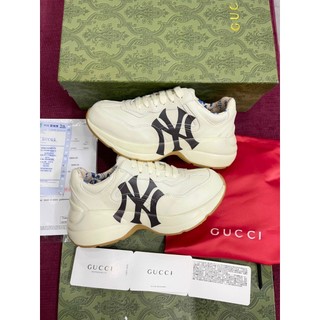 Giày sneaker guci chunky ny thời trang độn đế bản cao cấp full bill tag mac đầy đủ xịn ảnh thật full box+tất