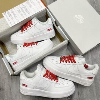 Giày Sneaker Nike_Air Force 1 Trắng Supreme, Giày AF1 trắng Supreme Bản Chuẩn Full Box Bill Mới Nhất