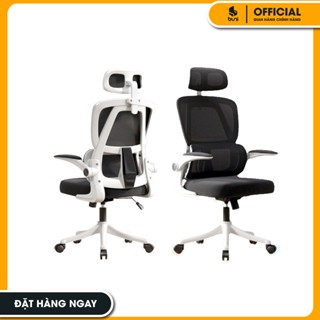 Ghế xoay văn phòng công thái học ergonomic cao cấp, phục vụ ngành văn phòng, chất đệm cực êm, thoáng khí