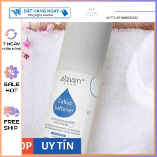 Chai xịt, nước xịt làm mềm da chà gót chân eleven