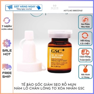 Tế bào gốc giảm sẹo rỗ mụn nám lỗ chân lông to xóa nhăn gsc spa+tmv