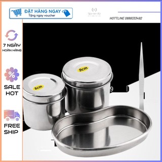 Hộp đựng bông cồn y tế spa
