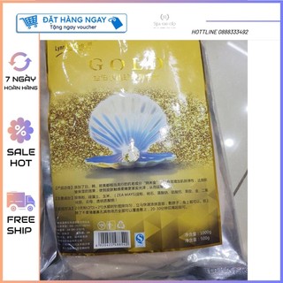 Bột mặt nạ vàng colagen, mặt nạ vàng colagen vàng sâm cao cấp