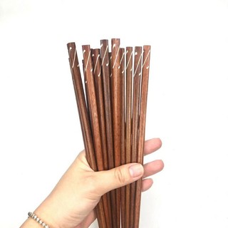 Đũa gỗ khảm trai ( 1vỉ 10 đôi)